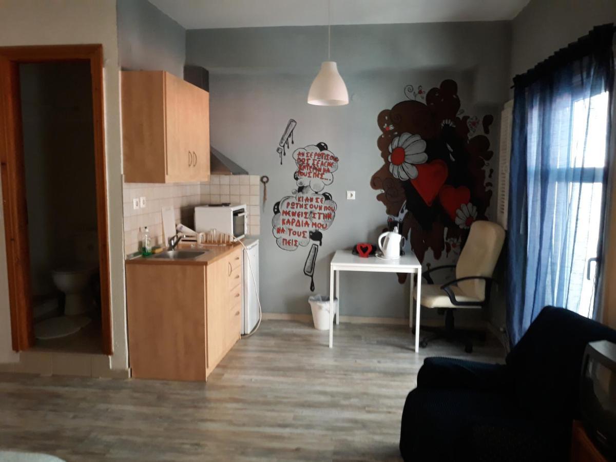 The Studio With The Bohemian Ambiance Thessaloniki Exterior foto